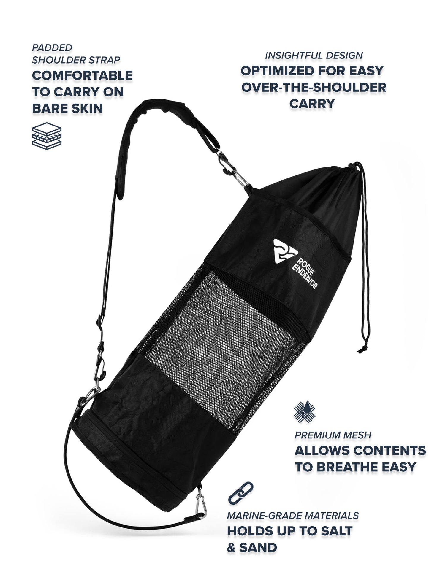 Collapsible Mesh Utility Bag