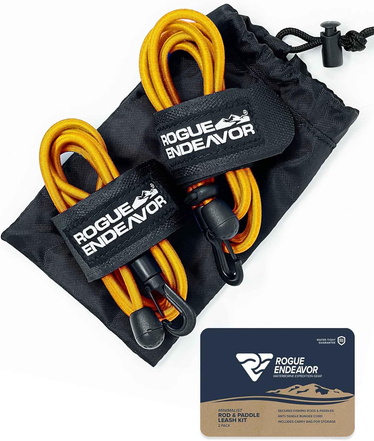 Fishing Rod & Paddle Leash (2-pack)