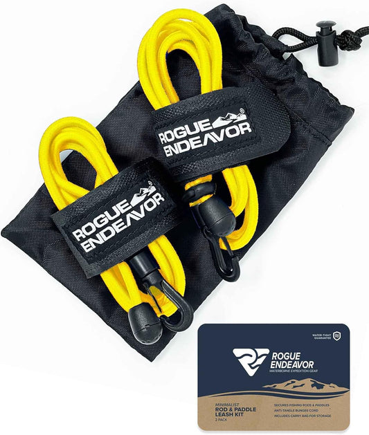 Fishing Rod & Paddle Leash (2-pack)