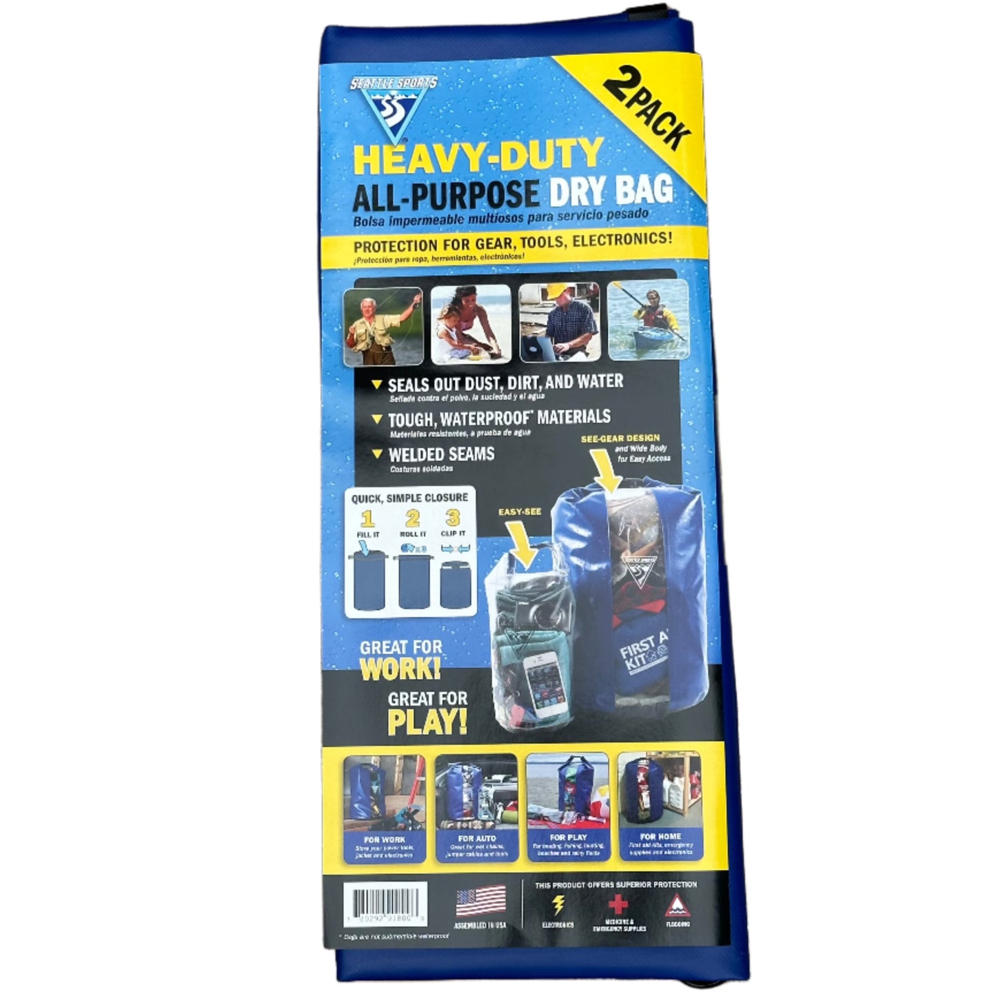 All-Purpose Dry Bag (2-Pack)