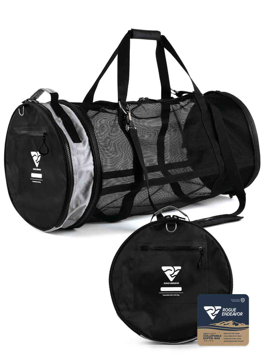 Collapsible Mesh Duffle Bag