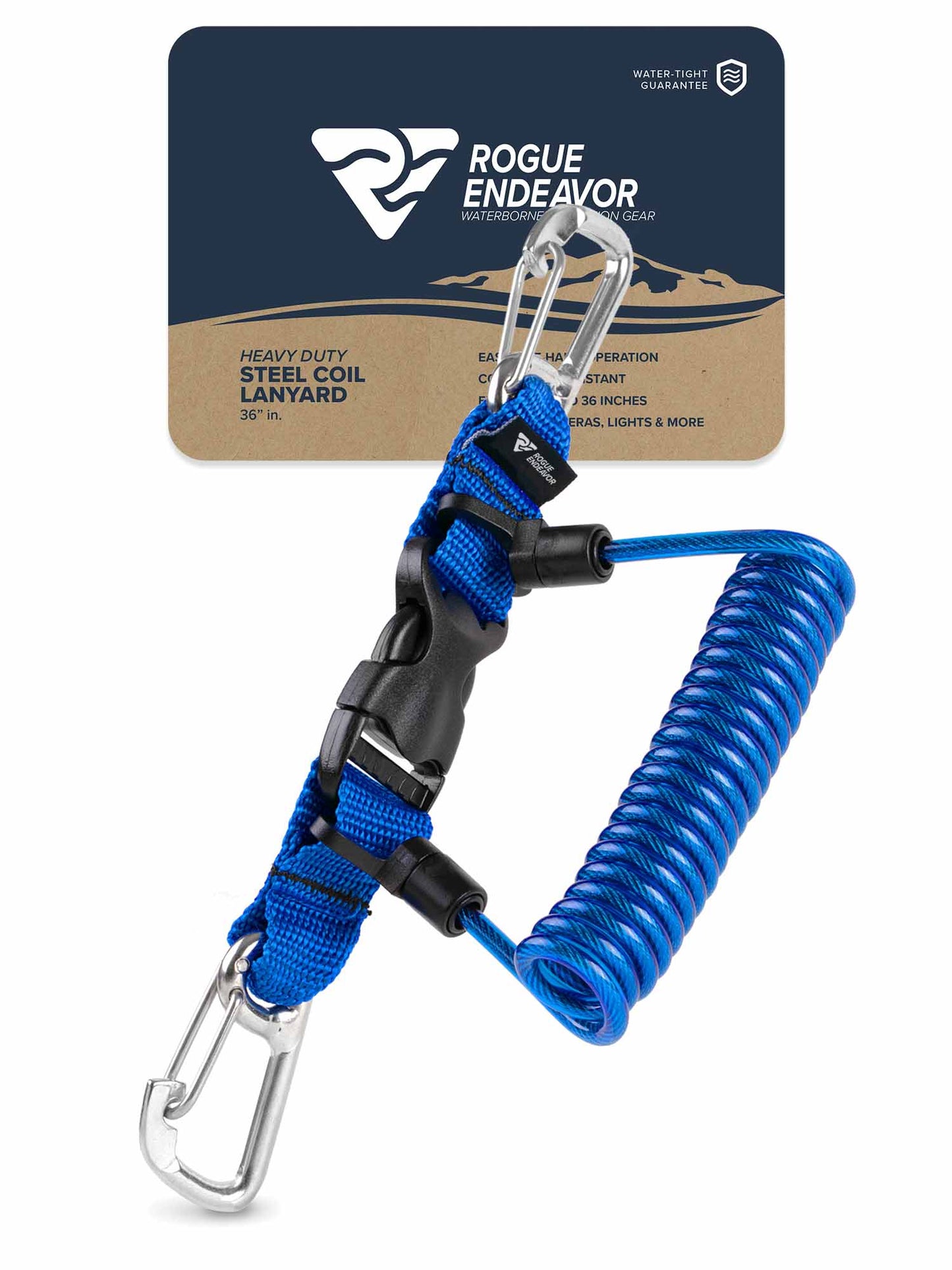 Heavy Duty Lanyard (Dual Clip)