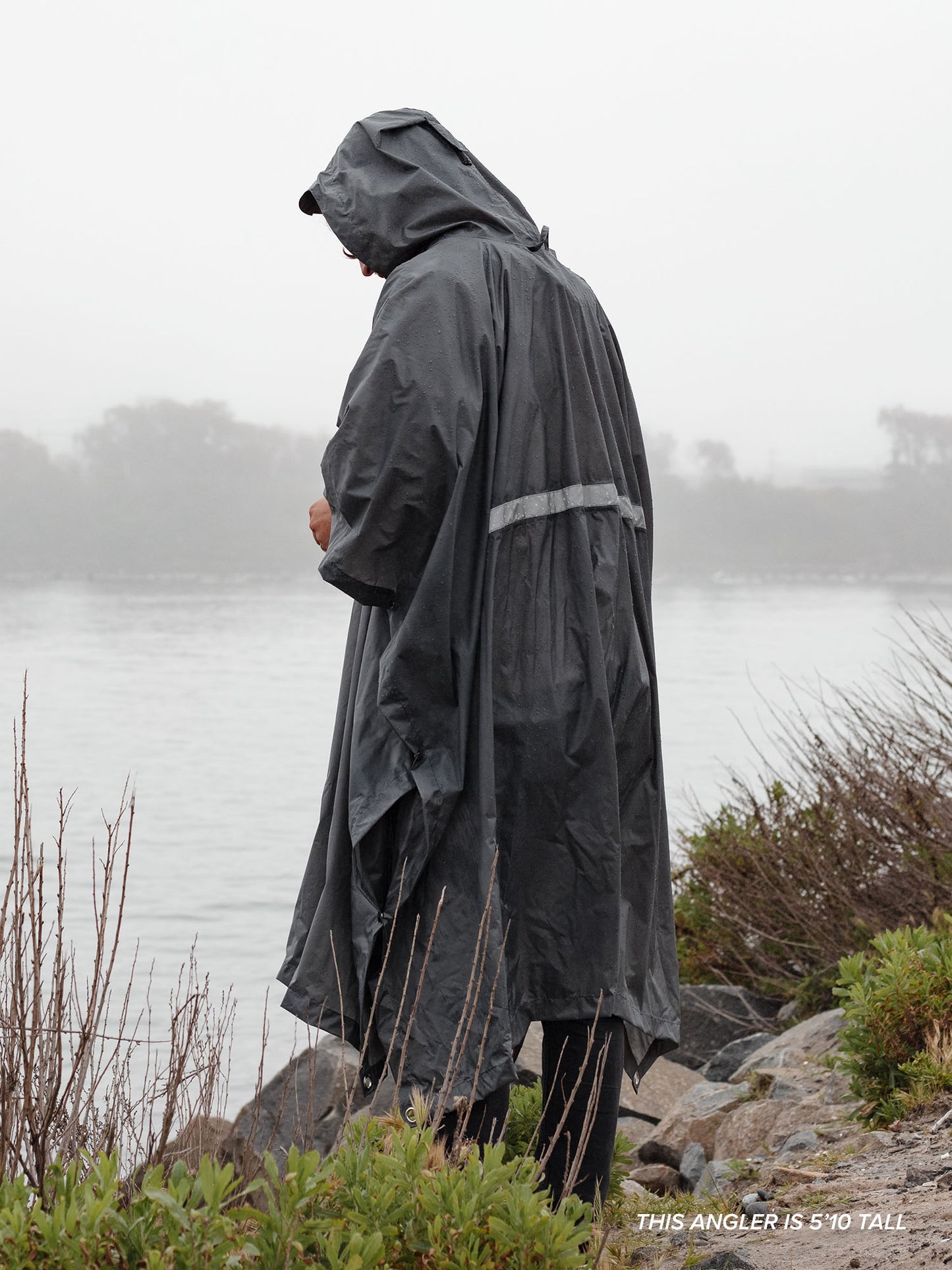 Hooded Rain Poncho